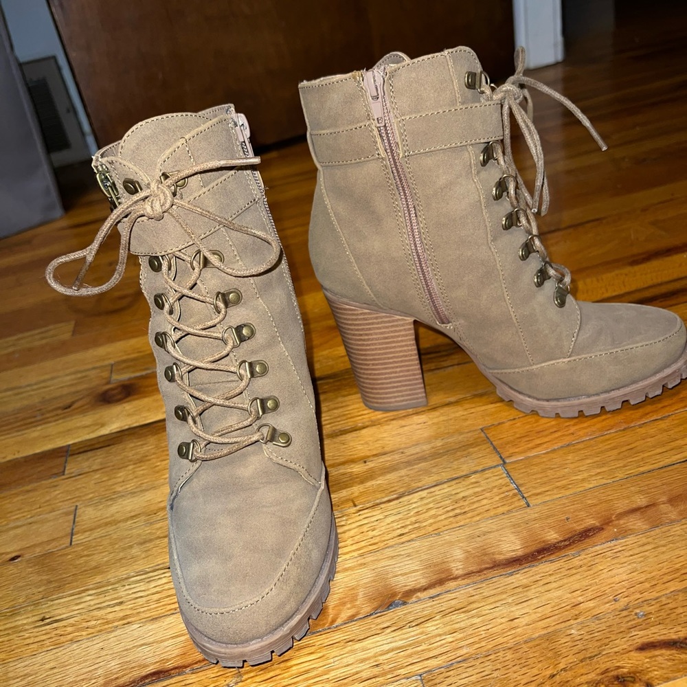 Lightly used boots